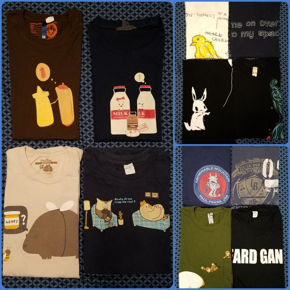 Men Graphic Tee/T-Shirt LOT (S,M,L) resell/keep